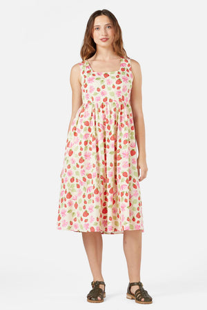 Princess Highway - La Fraise Midi Dress - cream