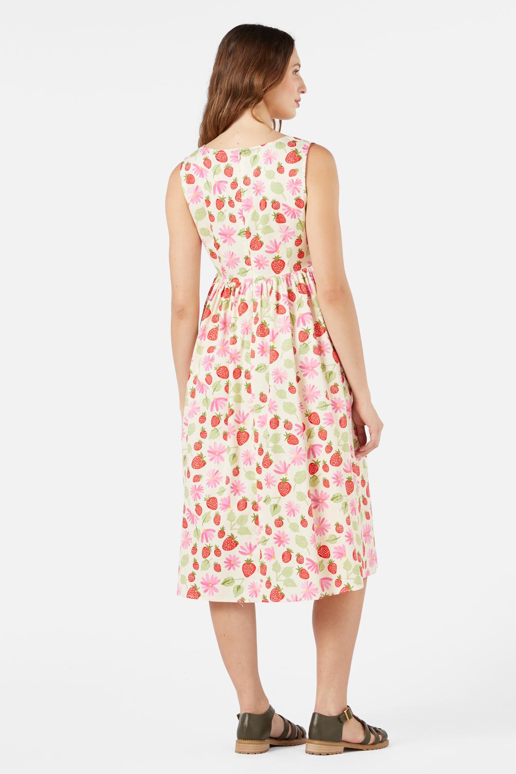 Princess Highway - La Fraise Midi Dress - cream