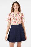 Princess Highway - La Fraise Blouse - cream