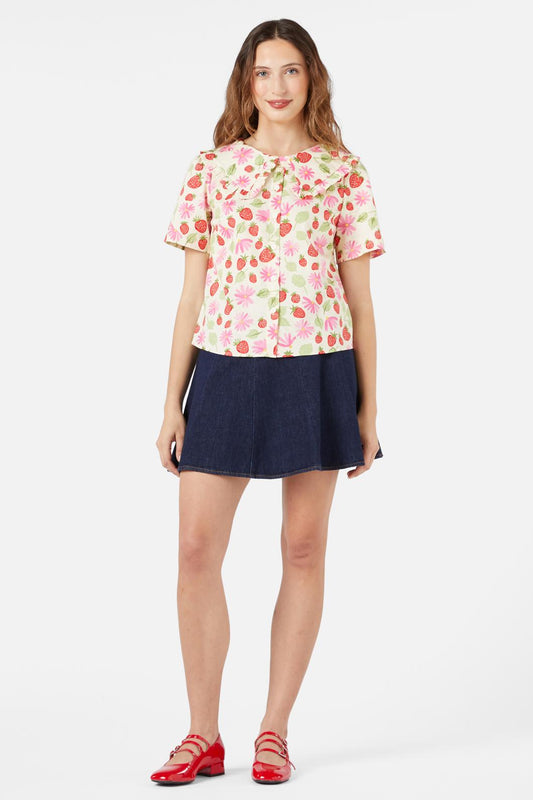 Princess Highway - La Fraise Blouse - cream