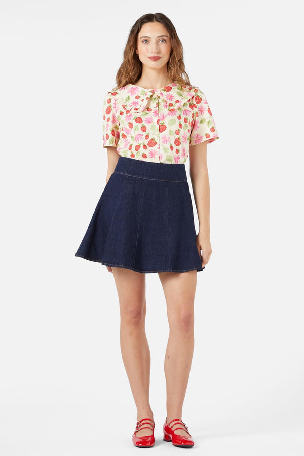 Princess Highway - La Fraise Blouse - cream
