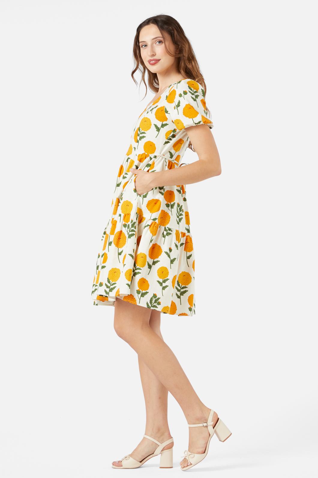 Princess Highway - Marie Fleur Mini Dress - cream