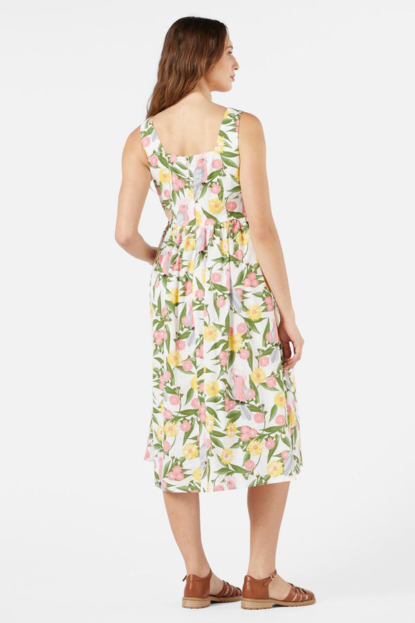 Princess Highway - Galah Midi Dress - cream
