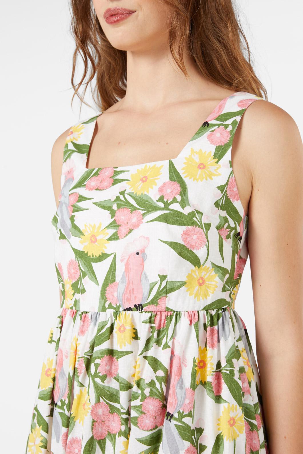 Princess Highway - Galah Midi Dress - cream