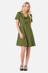 Princess Highway - Dorothy Collared Mini Dress - green