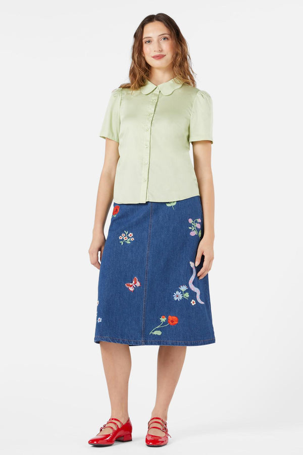 Princess Highway - Winnifred Blouse - green