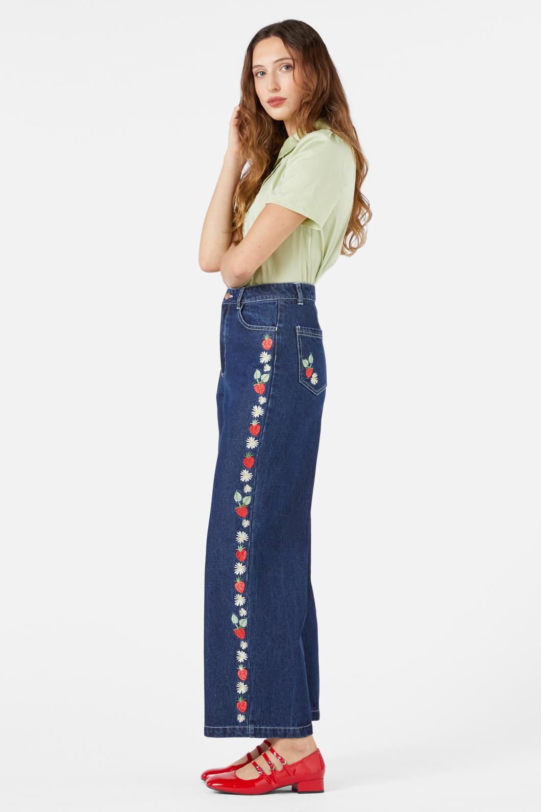 Princess Highway - Sweet Jam Emb Jean - blue-denim