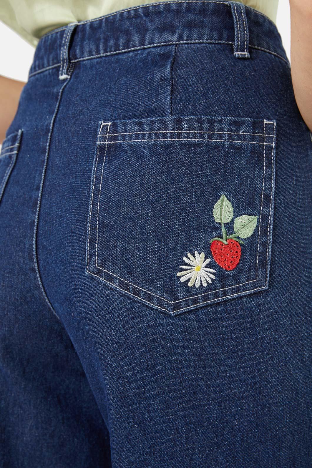 Princess Highway - Sweet Jam Emb Jean - blue-denim
