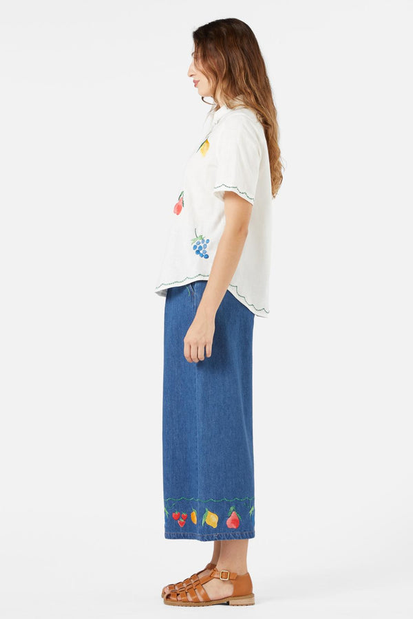 Princess Highway - Orchard Emb Shirt - cream