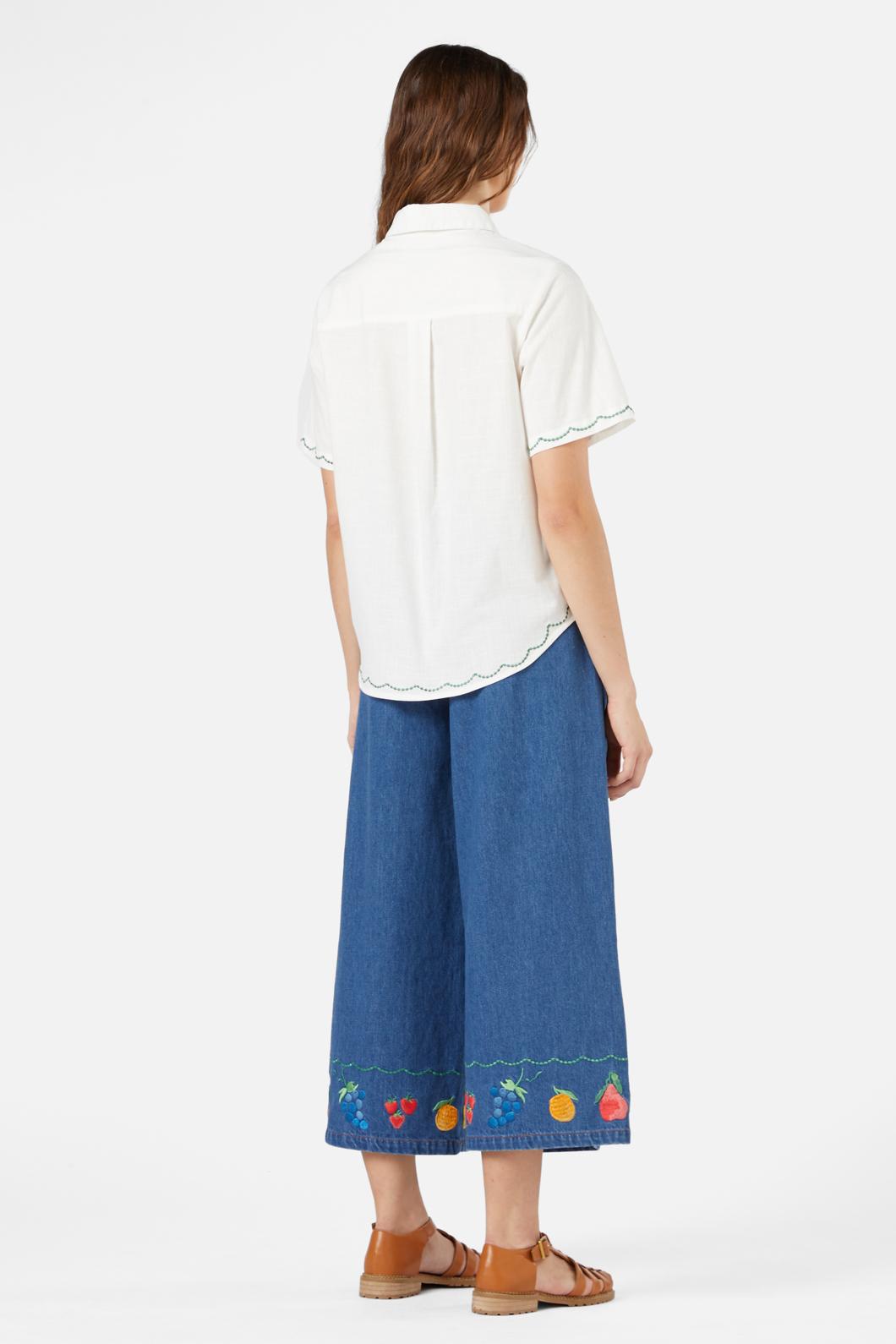 Princess Highway - Orchard Emb Shirt - cream