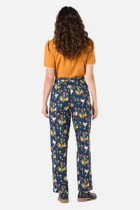 Princess Highway - Lou Short Sleeve Retro Blouse - mustard