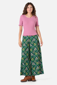 Princess Highway - Maya Ruffle Rib Knit Top - pink