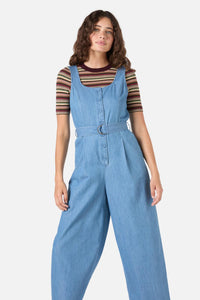 Princess Highway - Blythe Denim Jumpsuit - light-denim