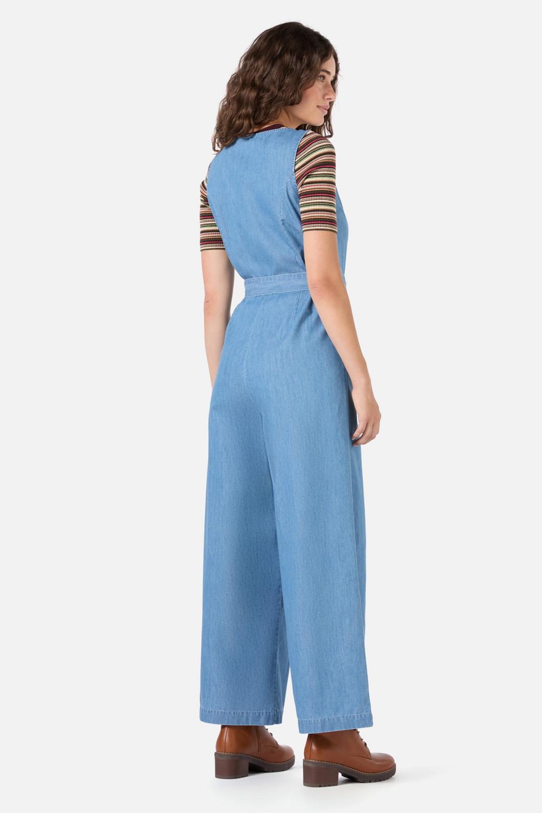 Princess Highway - Blythe Denim Jumpsuit - light-denim
