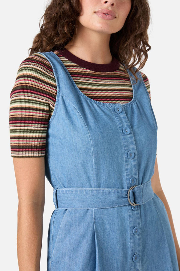 Princess Highway - Blythe Denim Jumpsuit - light-denim
