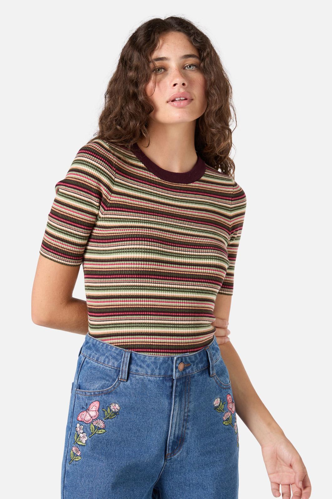 Princess Highway - Cydney Knit Top - chocolate