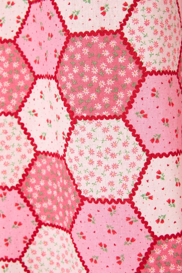 Princess Highway - Patchwork Culotte - rose