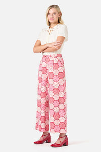 Princess Highway - Patchwork Culotte - rose