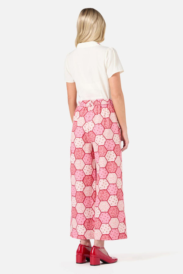 Princess Highway - Patchwork Culotte - rose