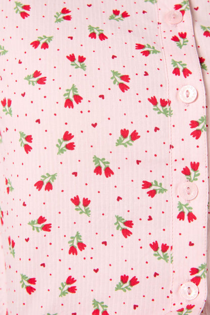 Princess Highway - Holly Ditsy Blouse - pink