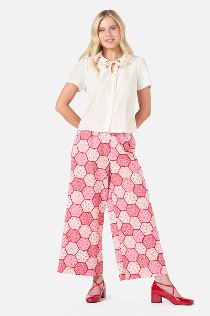 Princess Highway - Meadows Emb Blouse - cream
