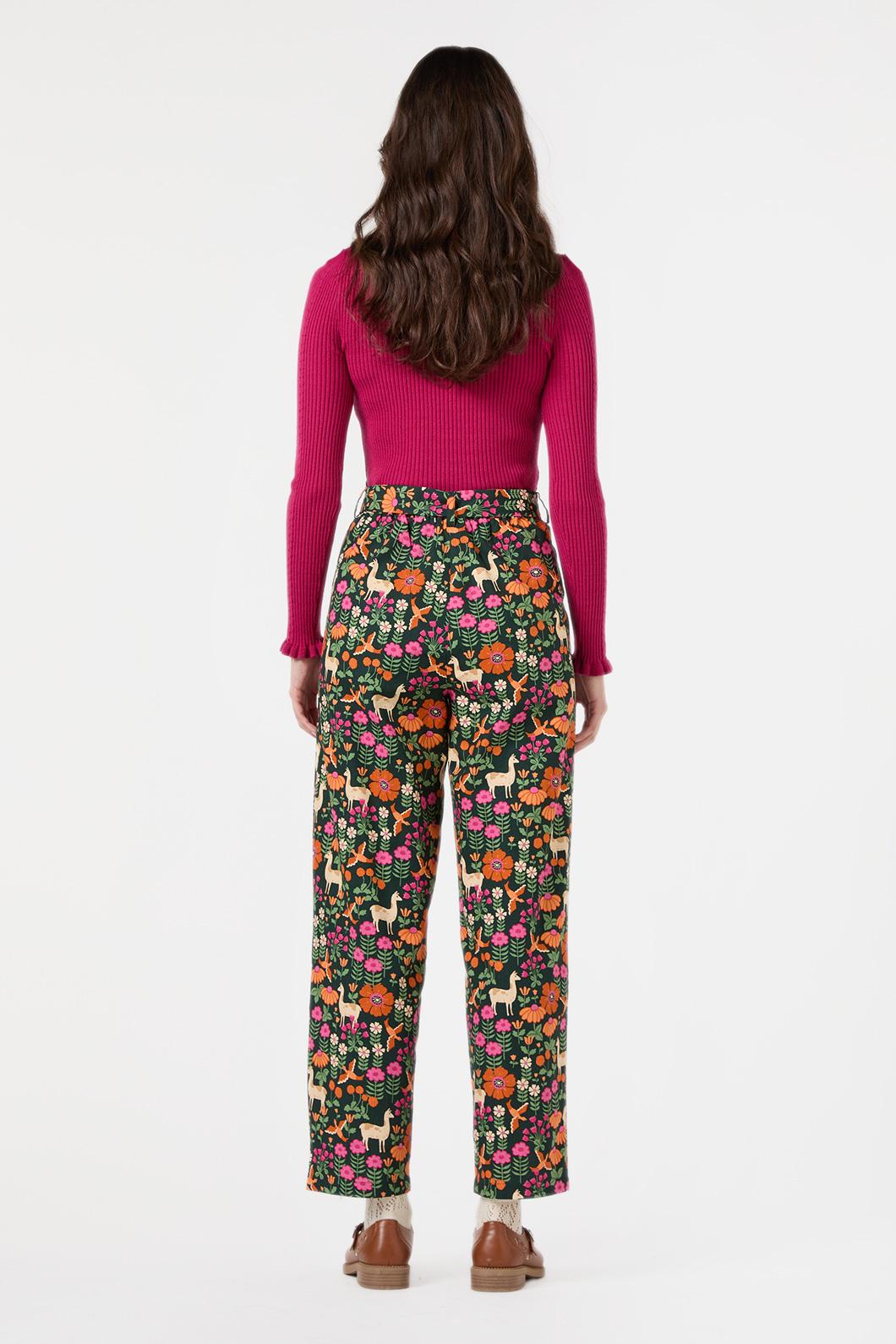 Princess Highway - Llama Culotte - green