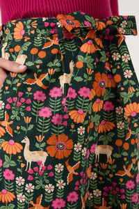 Princess Highway - Llama Culotte - green