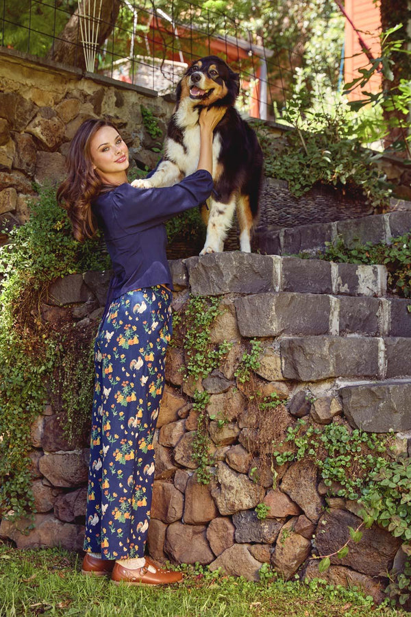 Princess Highway - Chickens Tapered Pant - navy