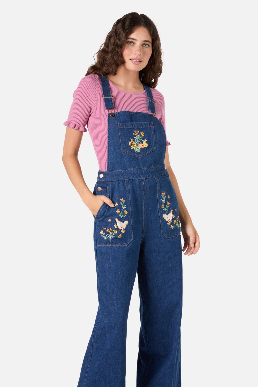 Princess Highway - Little Chickens Overall - blue-denim