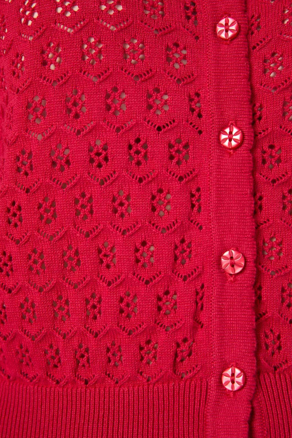 Princess Highway - Mara Cardigan - cherry