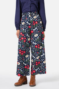 Princess Highway - Garden Life Culotte - navy