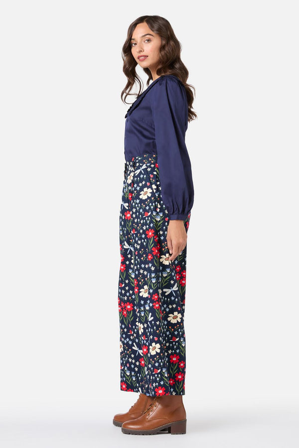 Princess Highway - Garden Life Culotte - navy