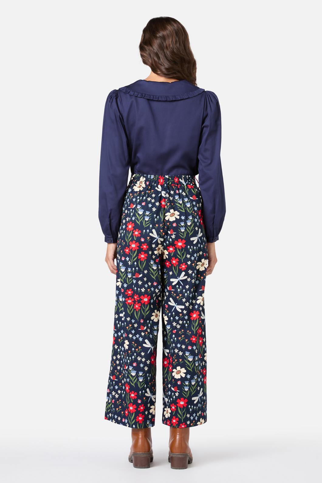 Princess Highway - Garden Life Culotte - navy