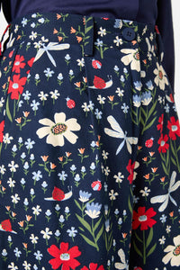Princess Highway - Garden Life Culotte - navy