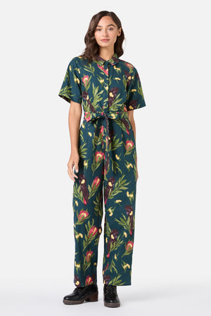 Princess Highway - Cockatoo Jumpsuit - teal