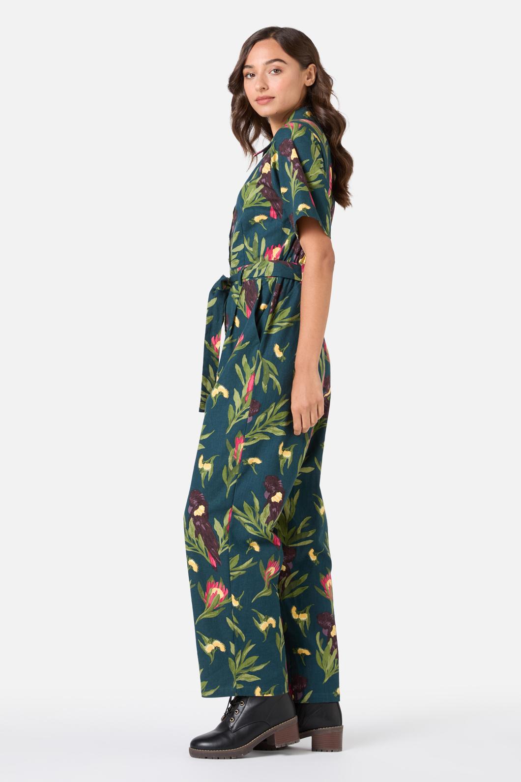 Princess Highway - Cockatoo Jumpsuit - teal