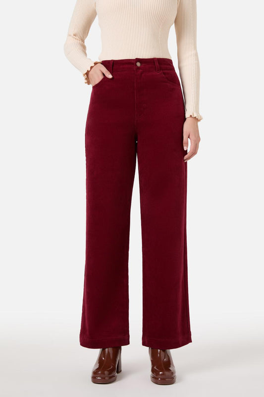 Princess Highway - Charlie Girl Cord Jean - red