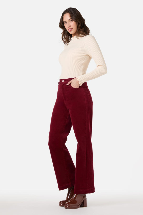 Princess Highway - Charlie Girl Cord Jean - red