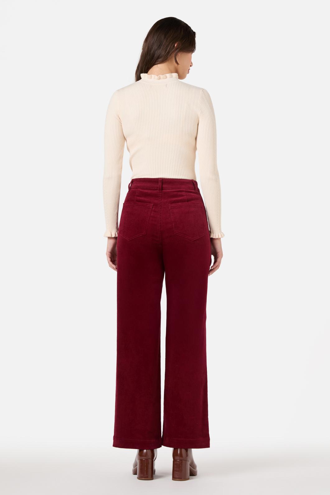 Princess Highway - Charlie Girl Cord Jean - red