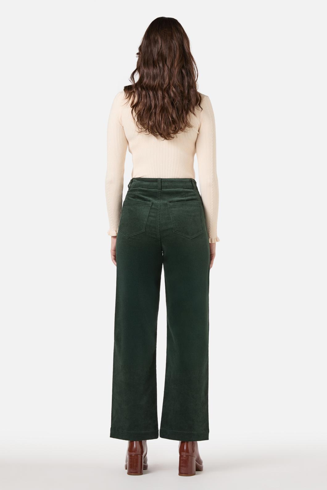 Princess Highway - Charlie Girl Cord Jean - green