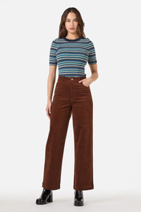 Princess Highway - Charlie Girl Cord Jean - chocolate
