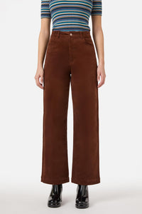 Princess Highway - Charlie Girl Cord Jean - chocolate