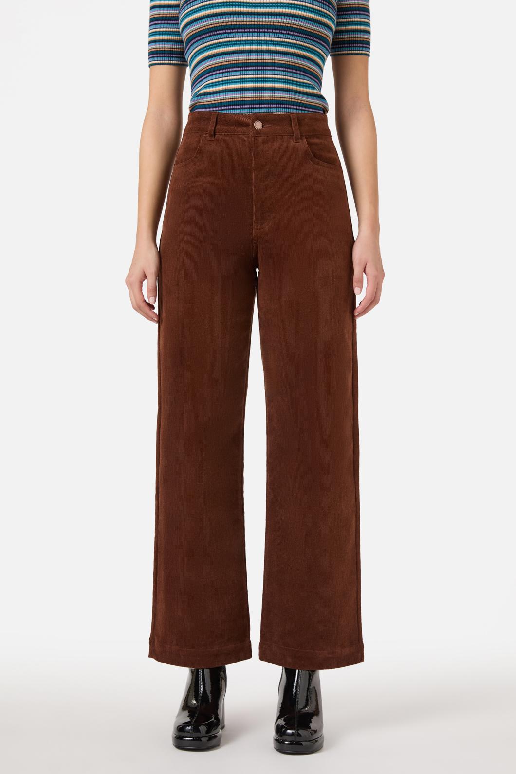 Princess Highway - Charlie Girl Cord Jean - chocolate