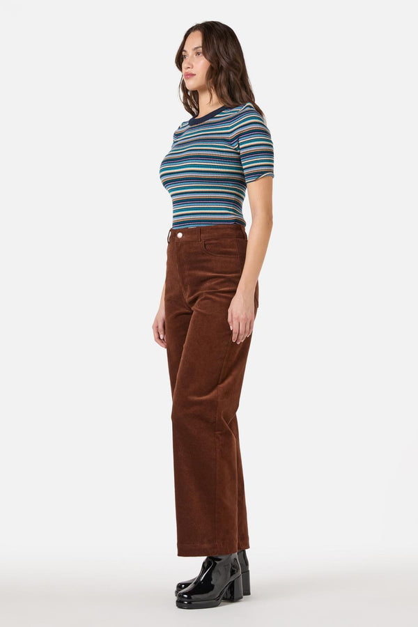 Princess Highway - Charlie Girl Cord Jean - chocolate