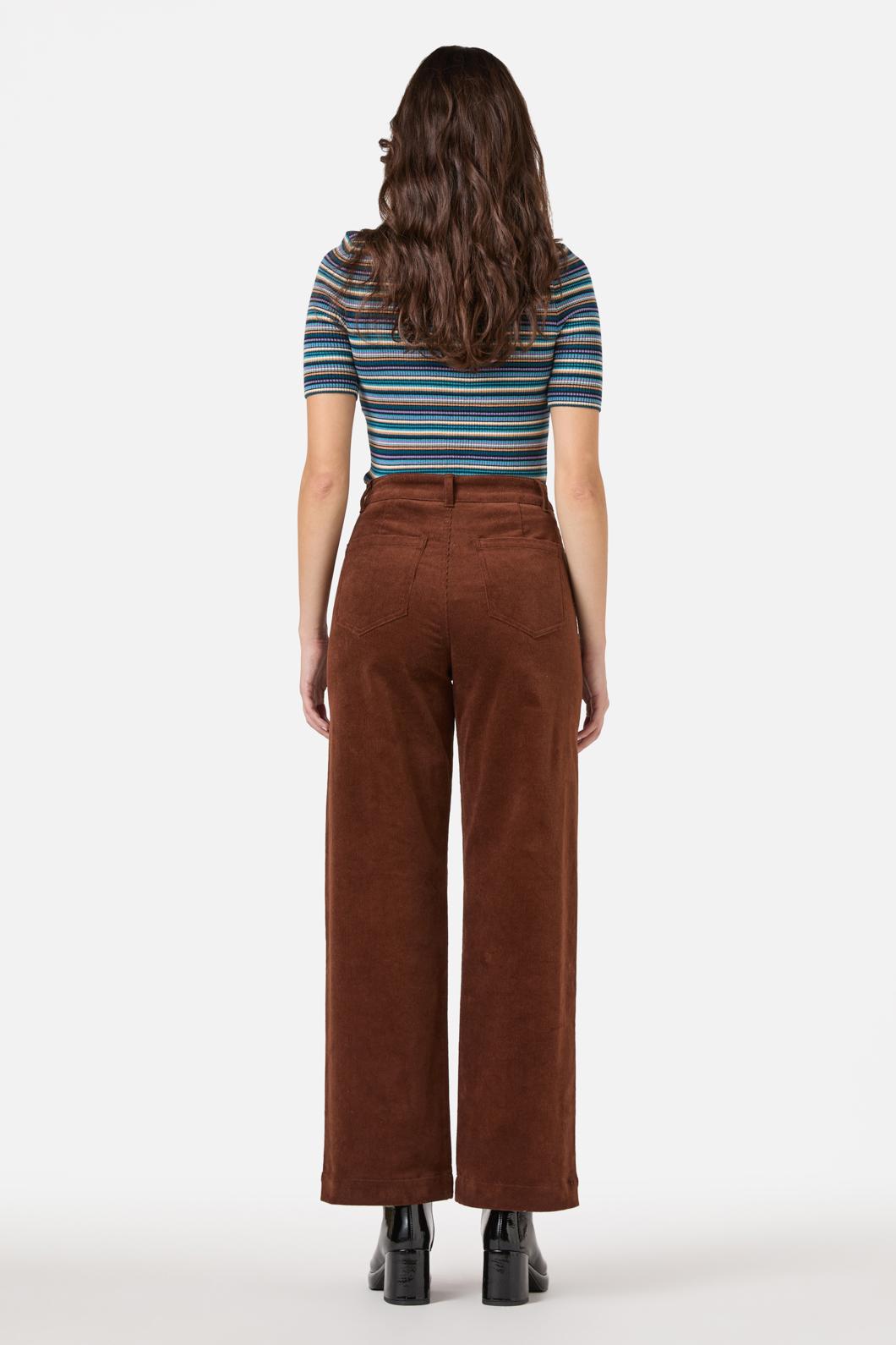 Princess Highway - Charlie Girl Cord Jean - chocolate