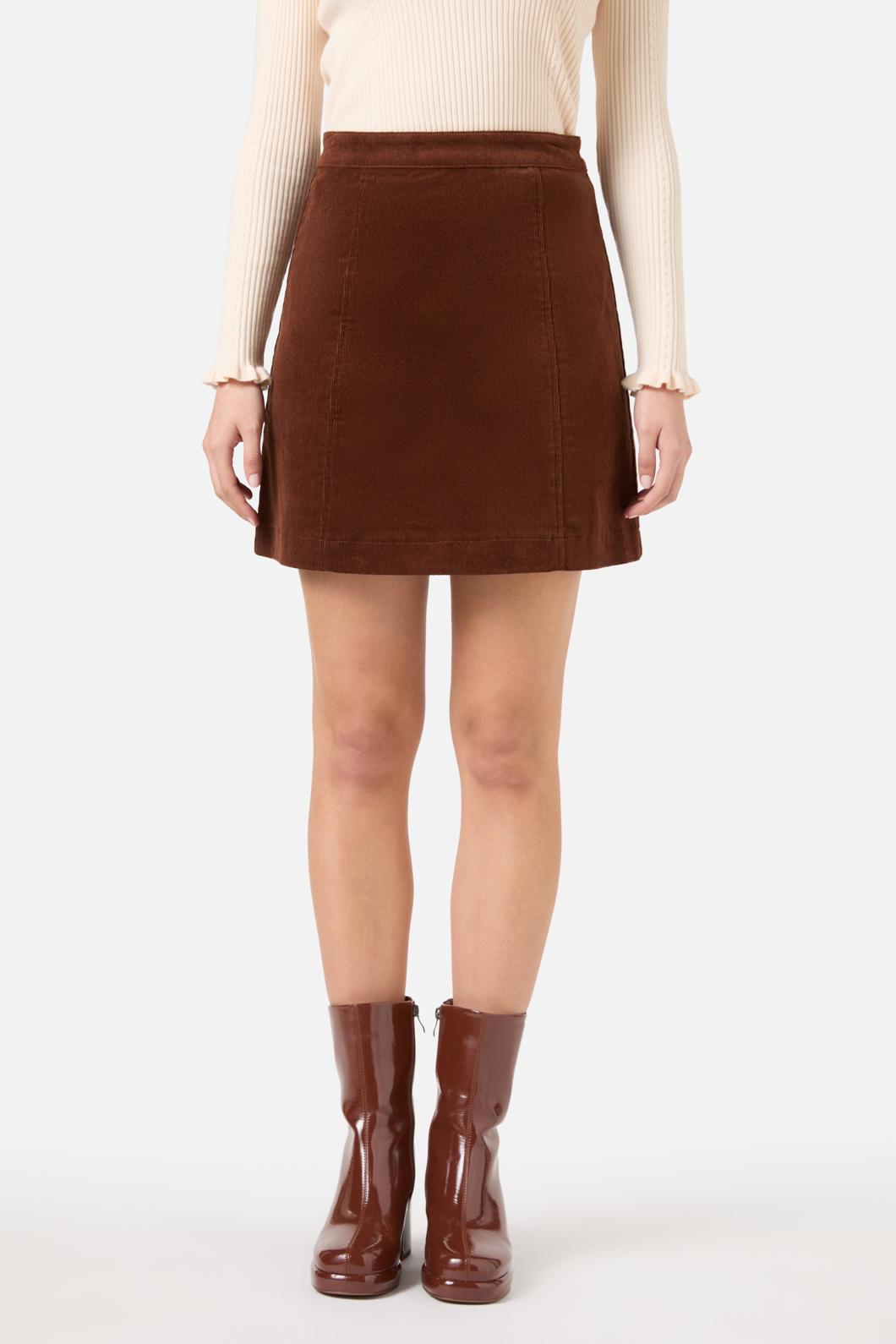 Princess Highway - Charlie Girl Skirt - chocolate