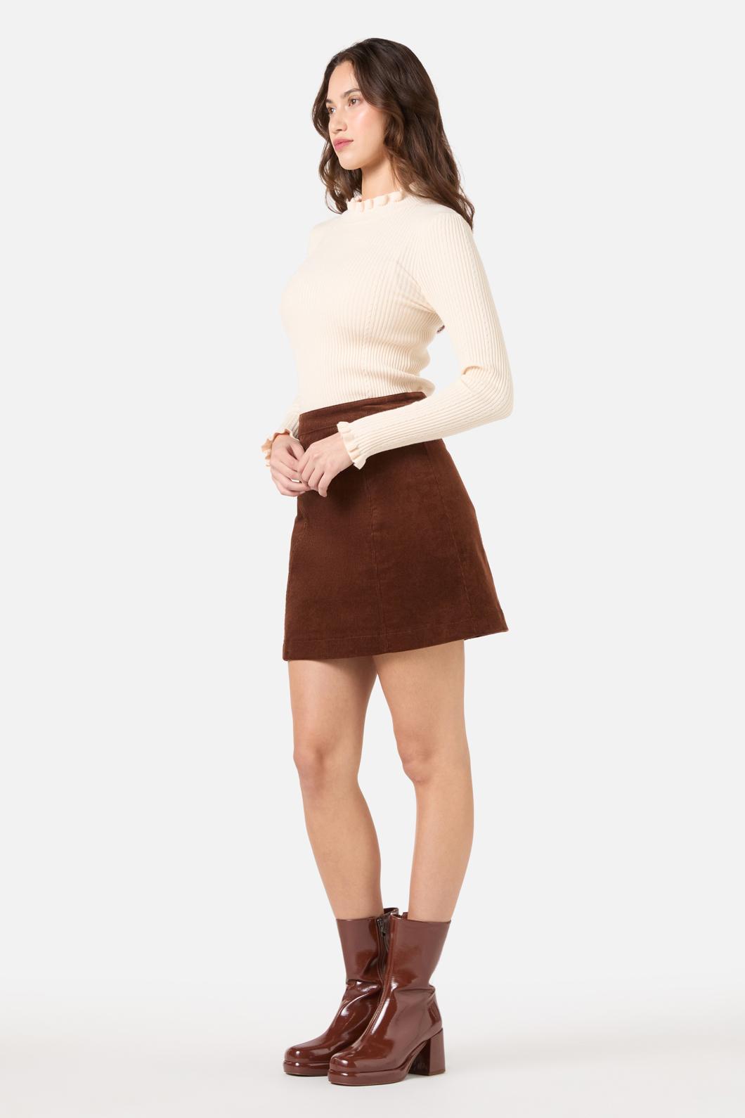 Princess Highway - Charlie Girl Skirt - chocolate