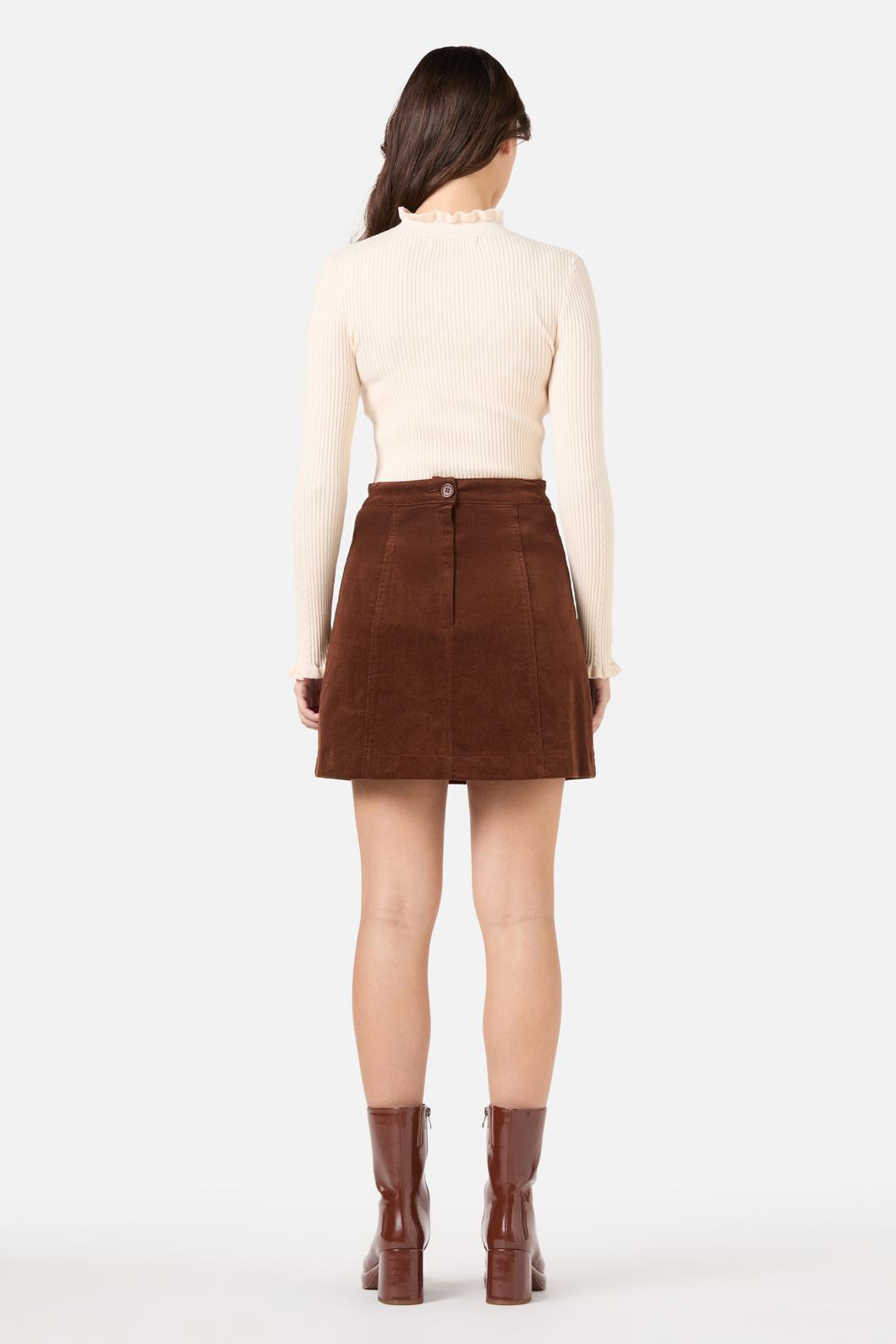 Princess Highway - Charlie Girl Skirt - chocolate