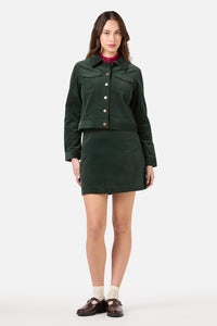 Princess Highway - Charlie Girl Cord Jacket - green