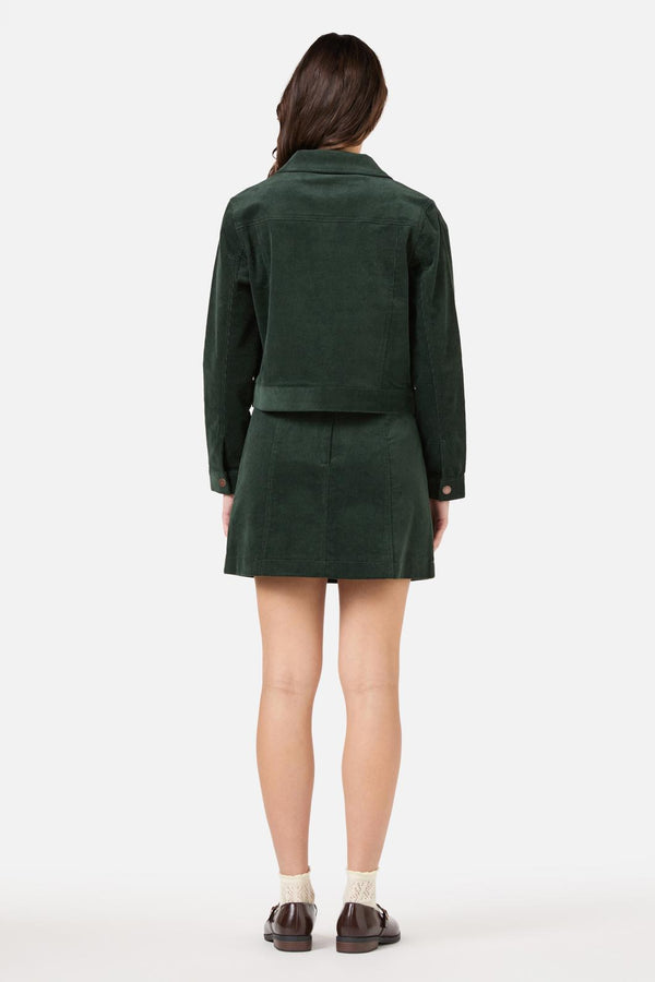 Princess Highway - Charlie Girl Cord Jacket - green